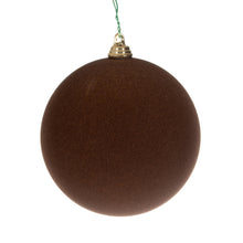 Boule de Noël floquée — chocolat