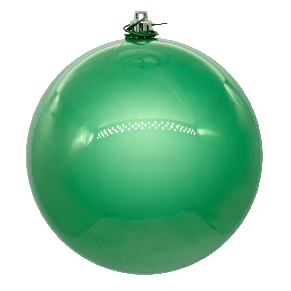 Boule de Noël – écume – nacré – 8 po