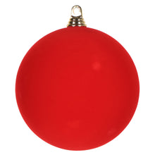 Boule de Noël floquée — rouge