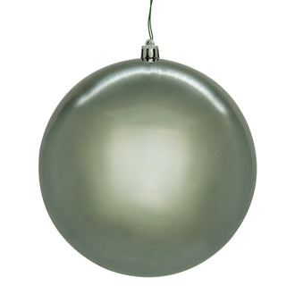 Boules de Noël – étain – brillant sans joint – 6 po – boîte de 4