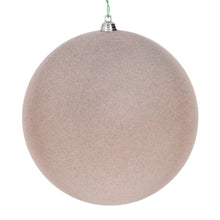 Boule de Noël floquée — taupe