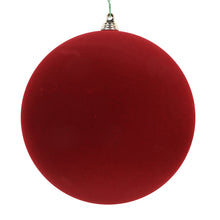 Boule de Noël floquée — bordeaux