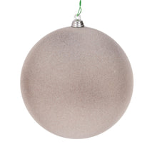 Boule de Noël floquée — taupe