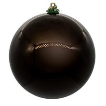 Boule de Noël chocolat — fini nacré