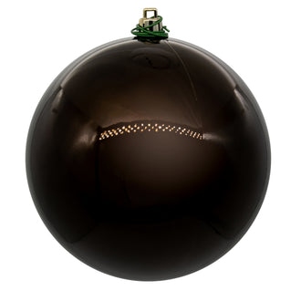 Boule de Noël chocolat — fini nacré