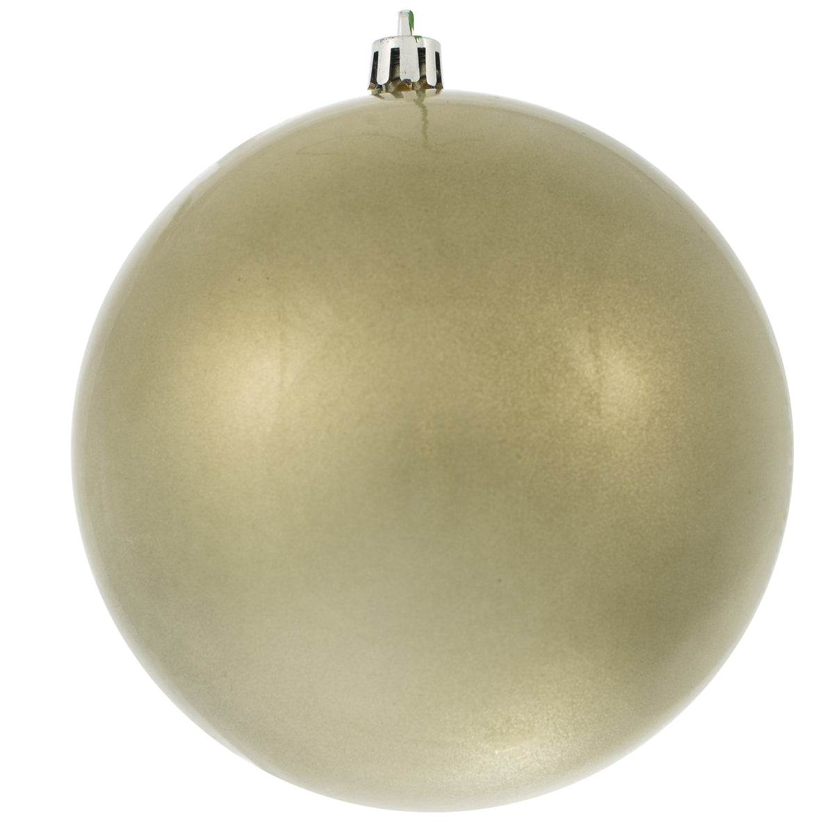 Boule de Noël calcaire — fini à effet bonbon