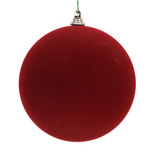 Boule de Noël floquée — bordeaux