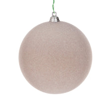 Boule de Noël floquée — taupe
