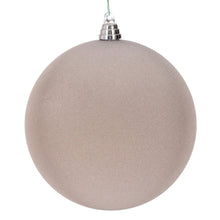 Boule de Noël floquée — taupe