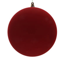 Boule de Noël floquée — bordeaux