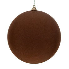 Boule de Noël floquée — chocolat