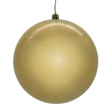 Boule de Noël champagne — fini nacré — sans joint
