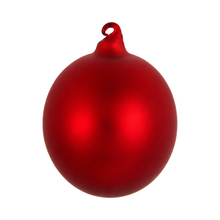 Boule de Noël mate Winward, rouge, 15 cm