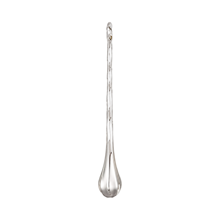 Ornement de Noël glaçon argenté Winward, argenté, 20,32 cm