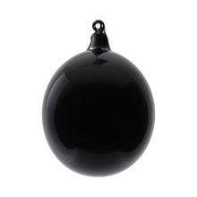 Boule de Noël Bubblegum Winward, argenté et noir, 12 cm