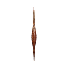Ornement de Noël glaçon brun Winward, brun, 40,64 cm